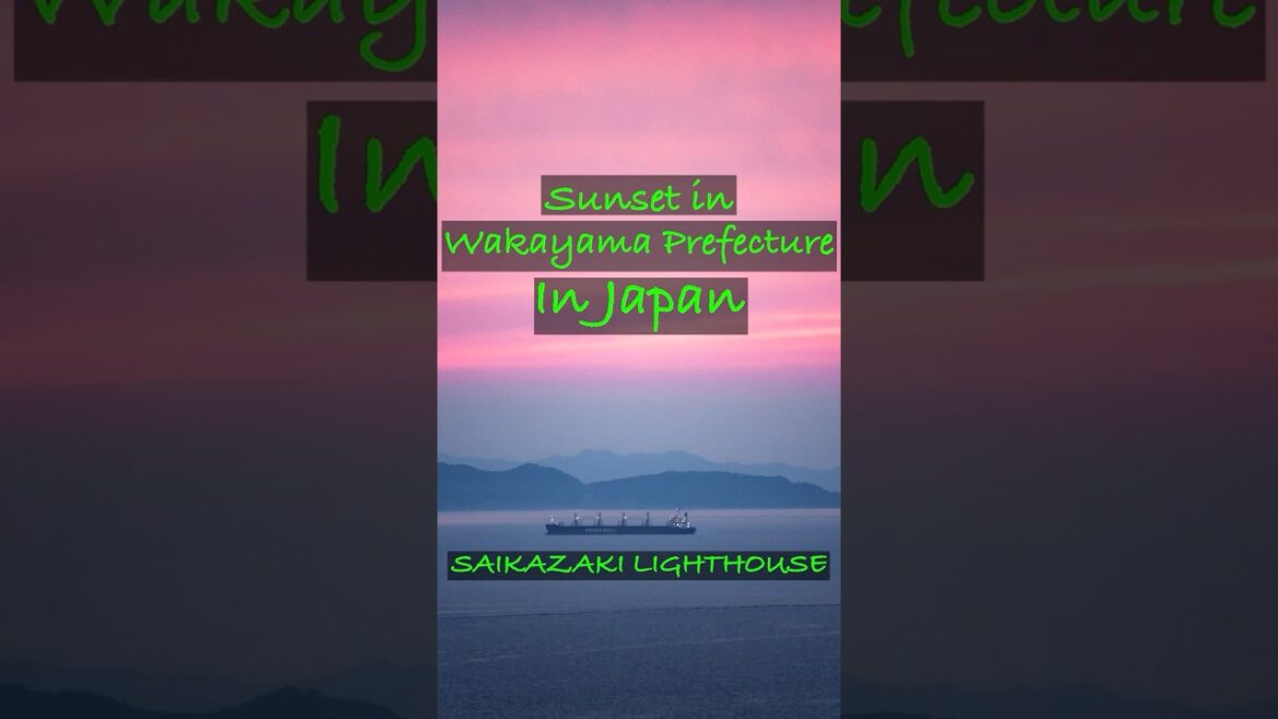 (Wakayama Prefecture) Sunset at Saikazaki Lighthouse #shorts #japan #trip #wakayama #sunset (Wakayama Prefecture) Sunset at Saikazaki Lighthouse #shorts #japan #trip #wakayama #sunset