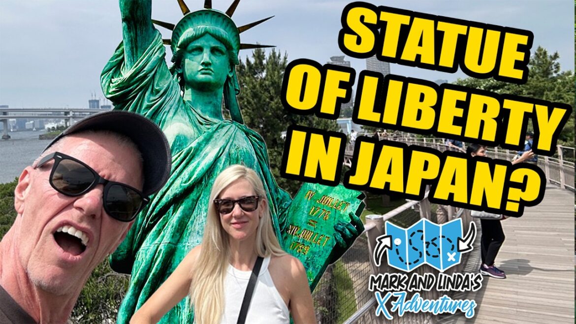 Odaiba Tokyo Tour – Rainbow Bridge, Magic Show & Japan’s Statue of Liberty Surprise 🗽 #odaiba #tokyo