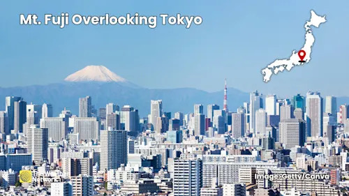 Mt Fuji Overlooking Tokyo