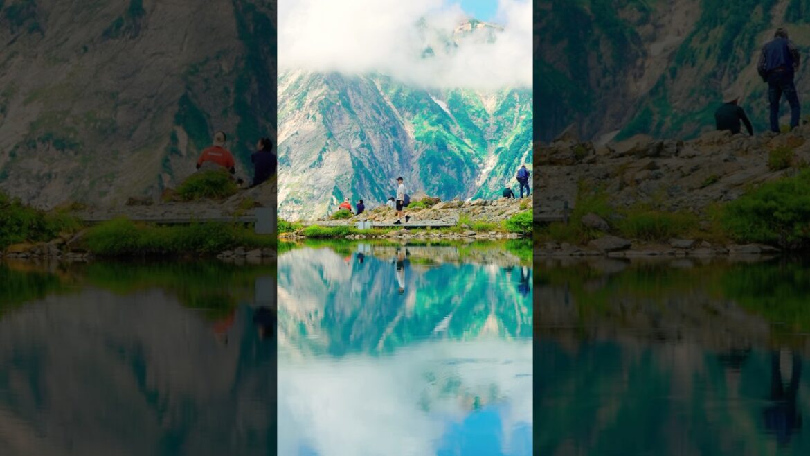 【長野の絶景】八方池の景色が美しすぎた。 #japantravel #nagano #nature #長野 #八方池