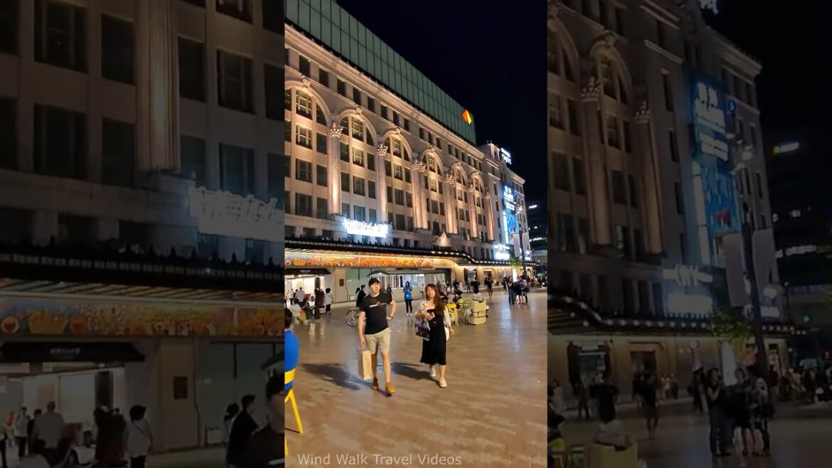 Namba Hiroba Square なんば広場 Osaka Japan 🇯🇵 2025 Night Walking Tour Vlog & Travel Guide