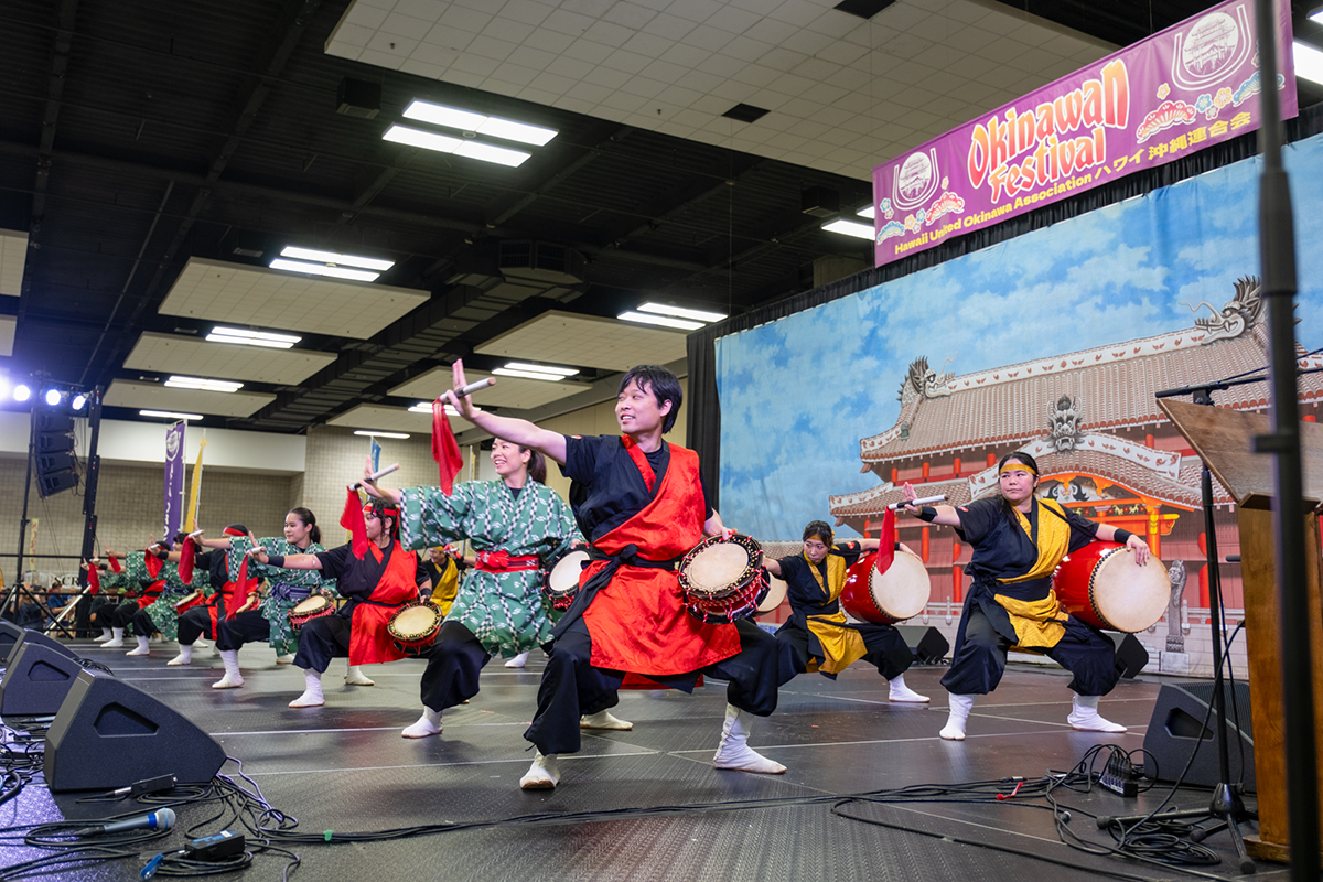 2024 Okinawan Festival Drum Performance Pc Milton Hee