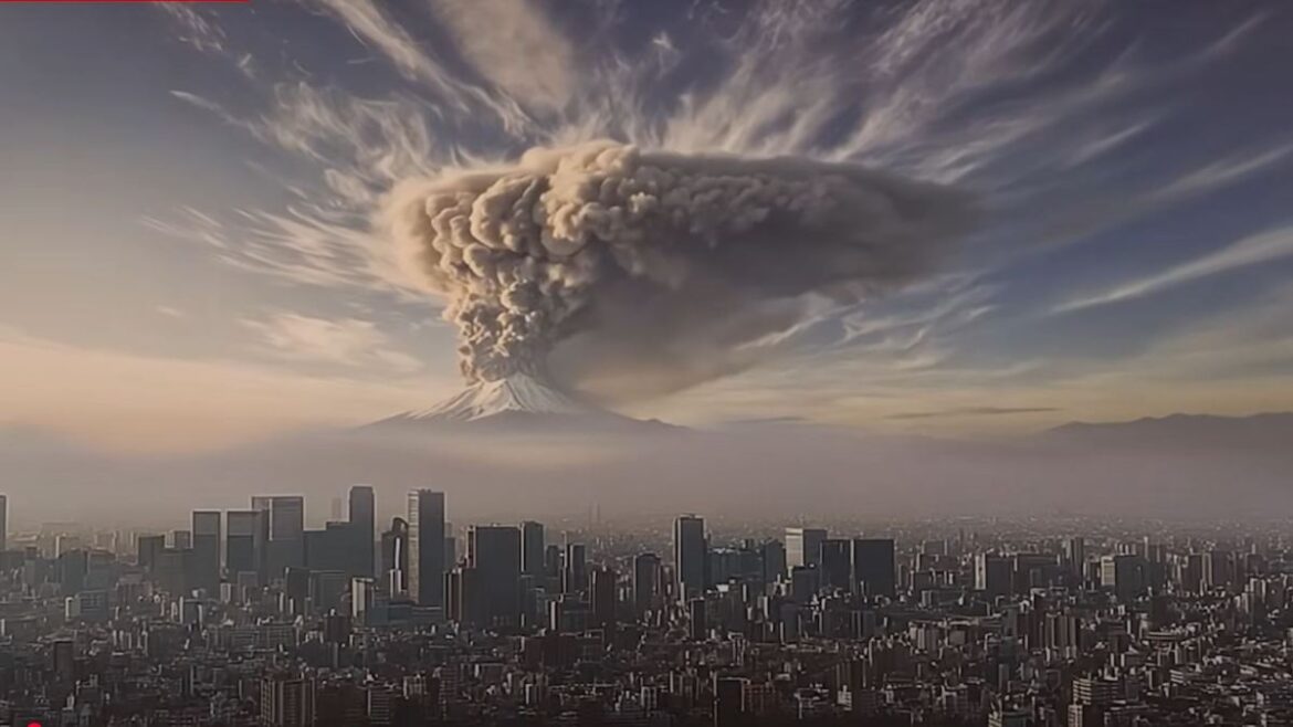 Tokyo gets a nightmare vision of a devastating Mount Fuji eruption
