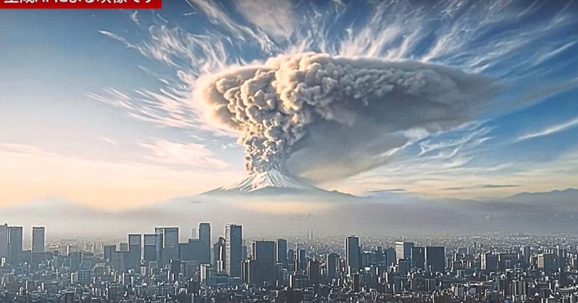 AI shows what a Fuji eruption could do to Tokyo AI shows what a Fuji eruption could do to Tokyo