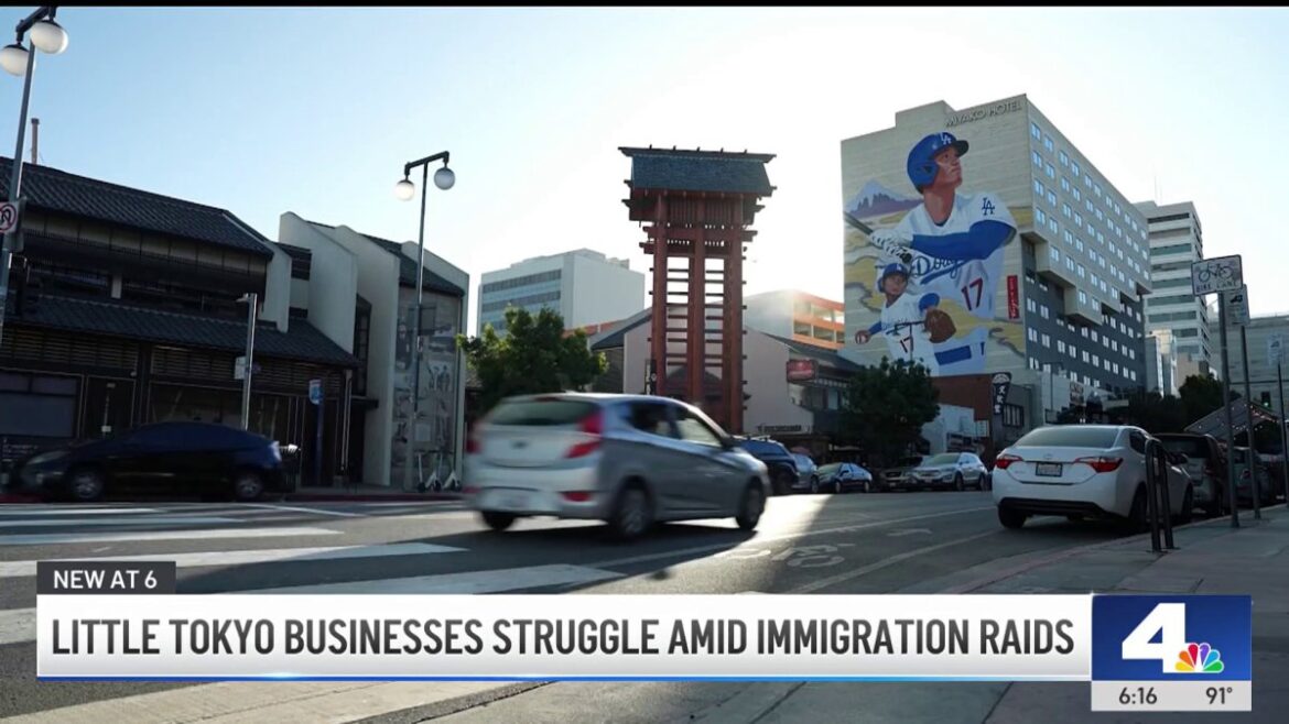 Little Tokyo businesses struggle to stay afloat amid ICE raids – NBC Los Angeles