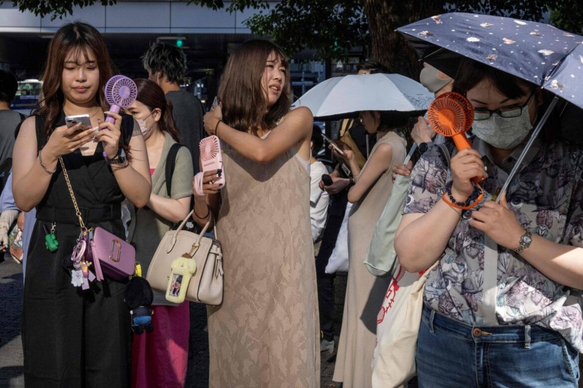 Japan marks highest-ever temperature of 41.2 C in Hyogo