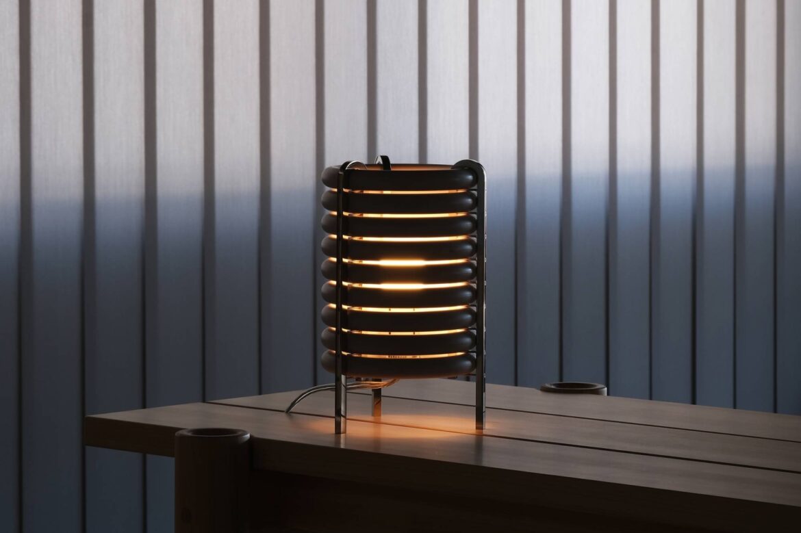 Retired Tokyo trains live on as upcycled table lamps Retired Tokyo trains live on as upcycled table lamps