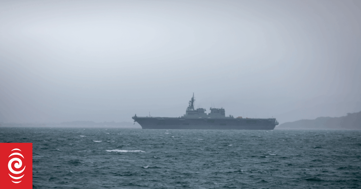 Japanese warships arrive in Wellington Japanese warships arrive in Wellington