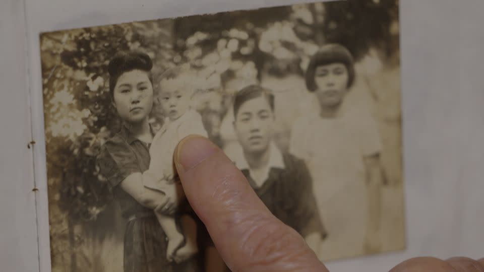 Her son Hiroshi was born three years after the U.S. dropped an atomic bomb on Nagasaki. - Futa Nagao, CNN/Courtesy of Kikuyo Nakamura