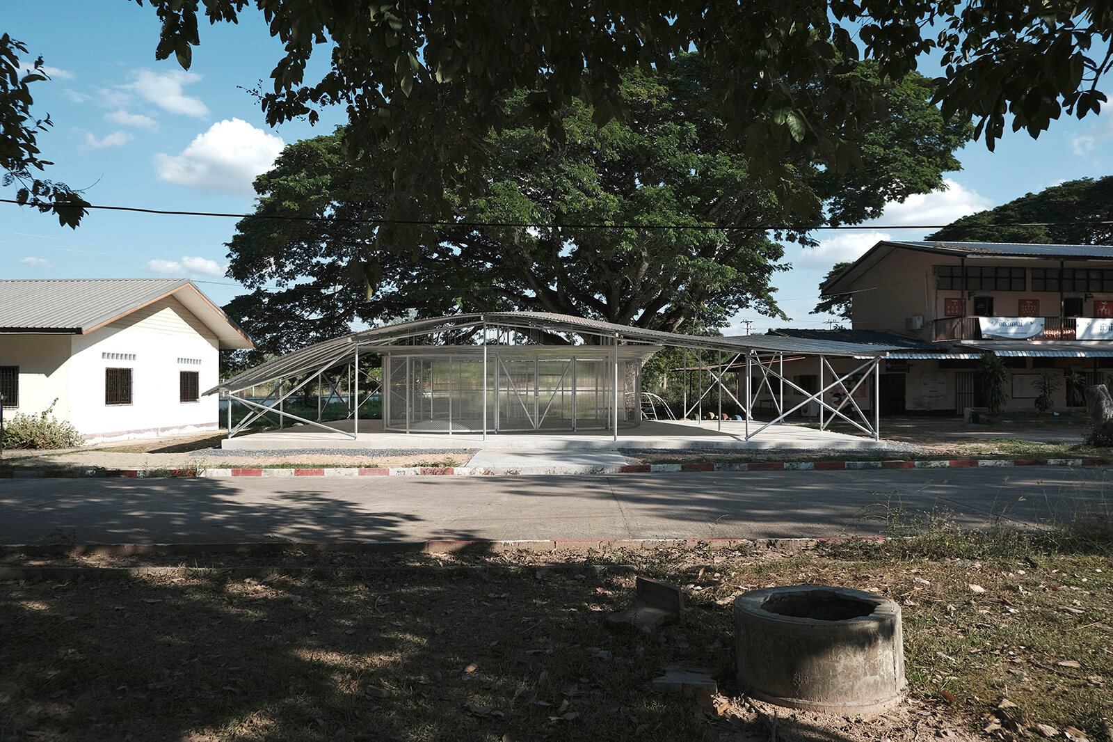 Roof and Room was designed by the architects as a response to a rural school’s request for a dedicated space for student activities | Bangkok Tokyo Architecture | Thailand | STIRworld