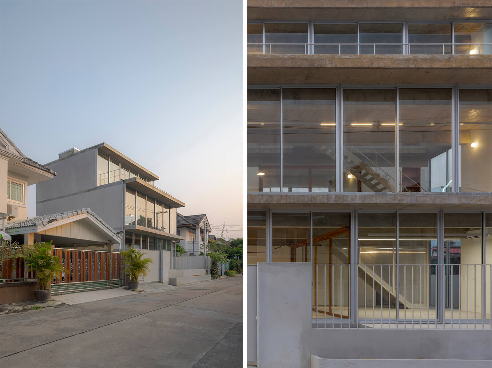 Studio L is a mixed-use building located in a quiet Bangkok neighbourhood, housing a pharmaceutical company and an interior design studio  | Bangkok Tokyo Architecture | Thailand | STIRworld