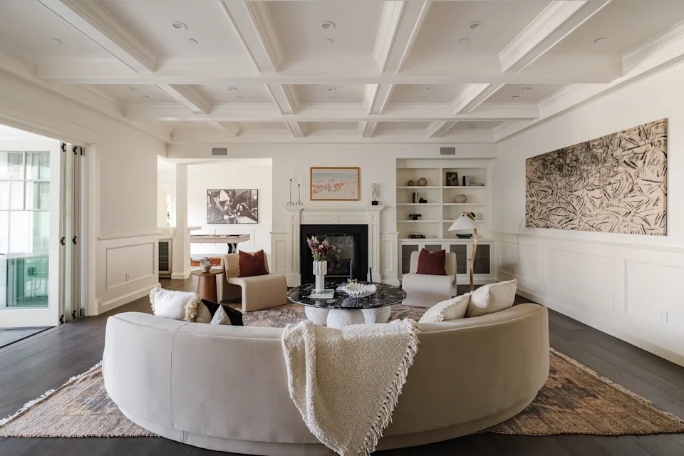 A living area in the home.