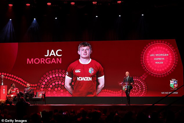 Wales captain Jac Morgan won't be in Japan after being selected by the British & Irish Lions