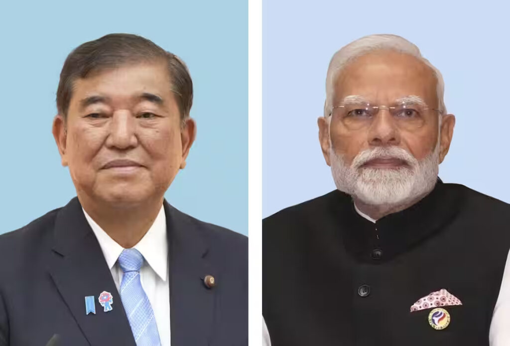 pm ishiba and pm modi