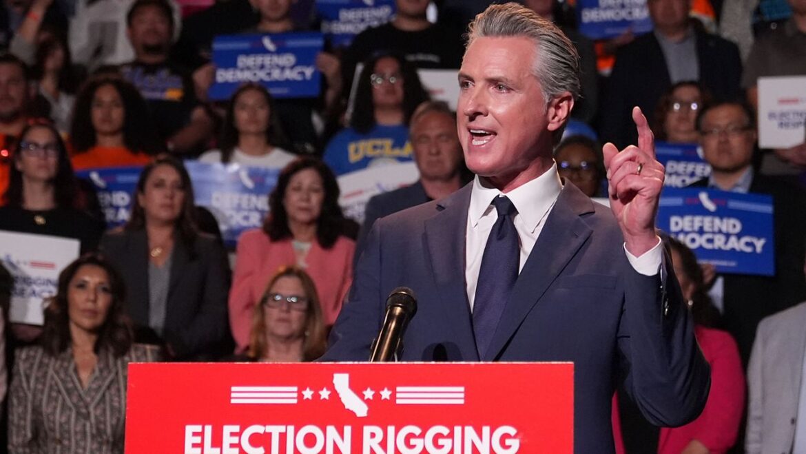 Newsom unveils election plan at historic Little Tokyo site Newsom unveils election plan at historic Little Tokyo site