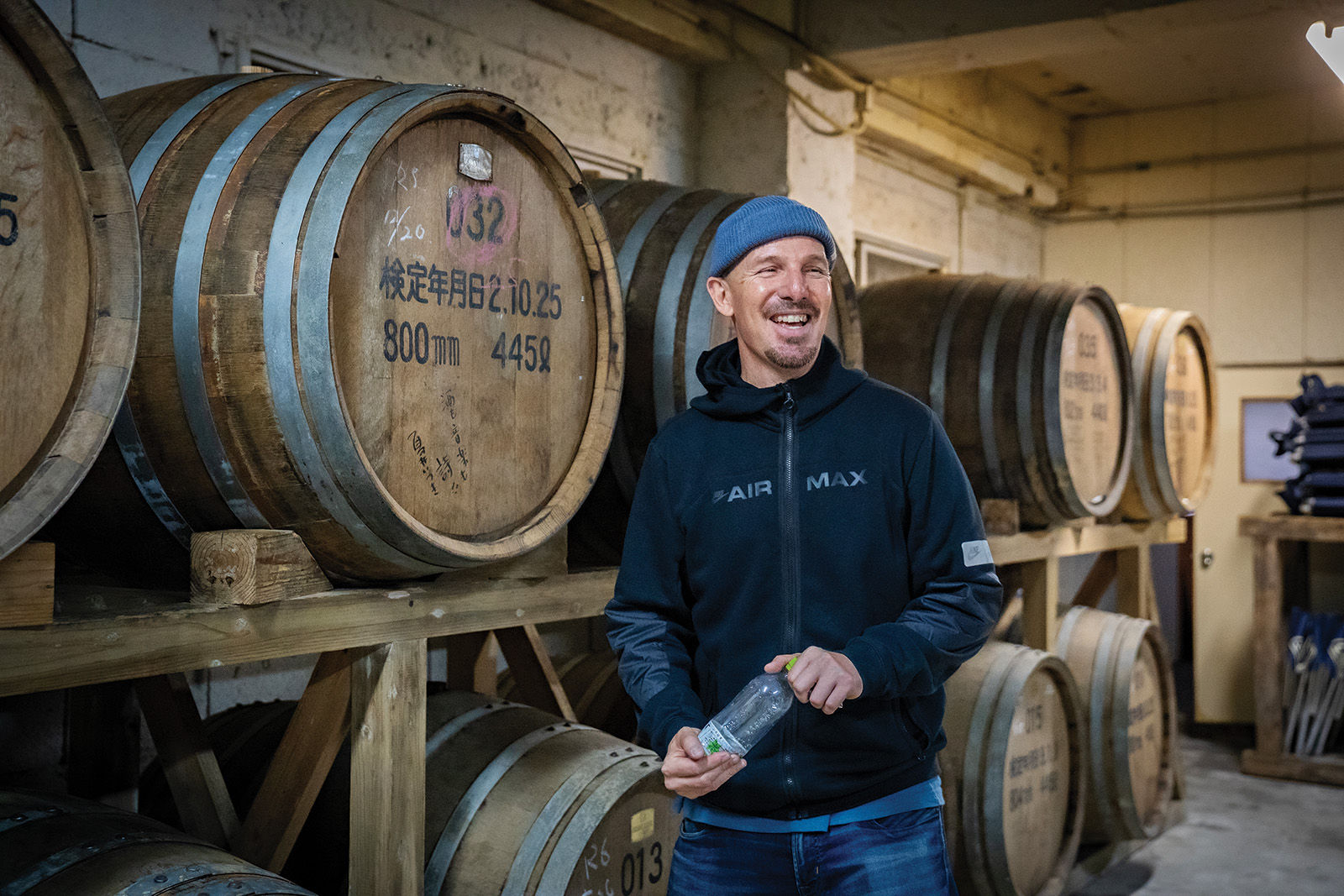 John at family-run Nishihira Distillery