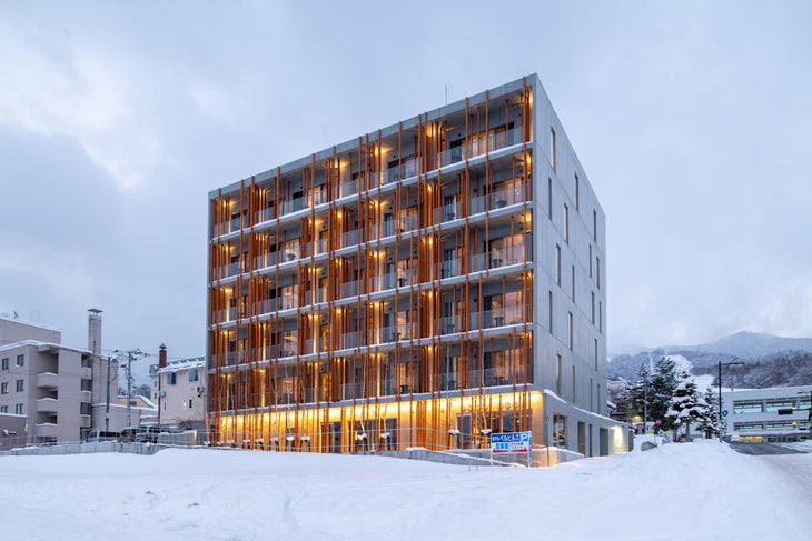 Tall hotel property 