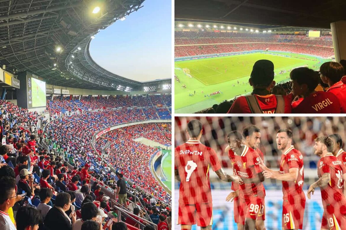 I was one of 67,000 to watch Liverpool in Japan – a day I’d never imagined – Liverpool FC LFC Japan (1)
