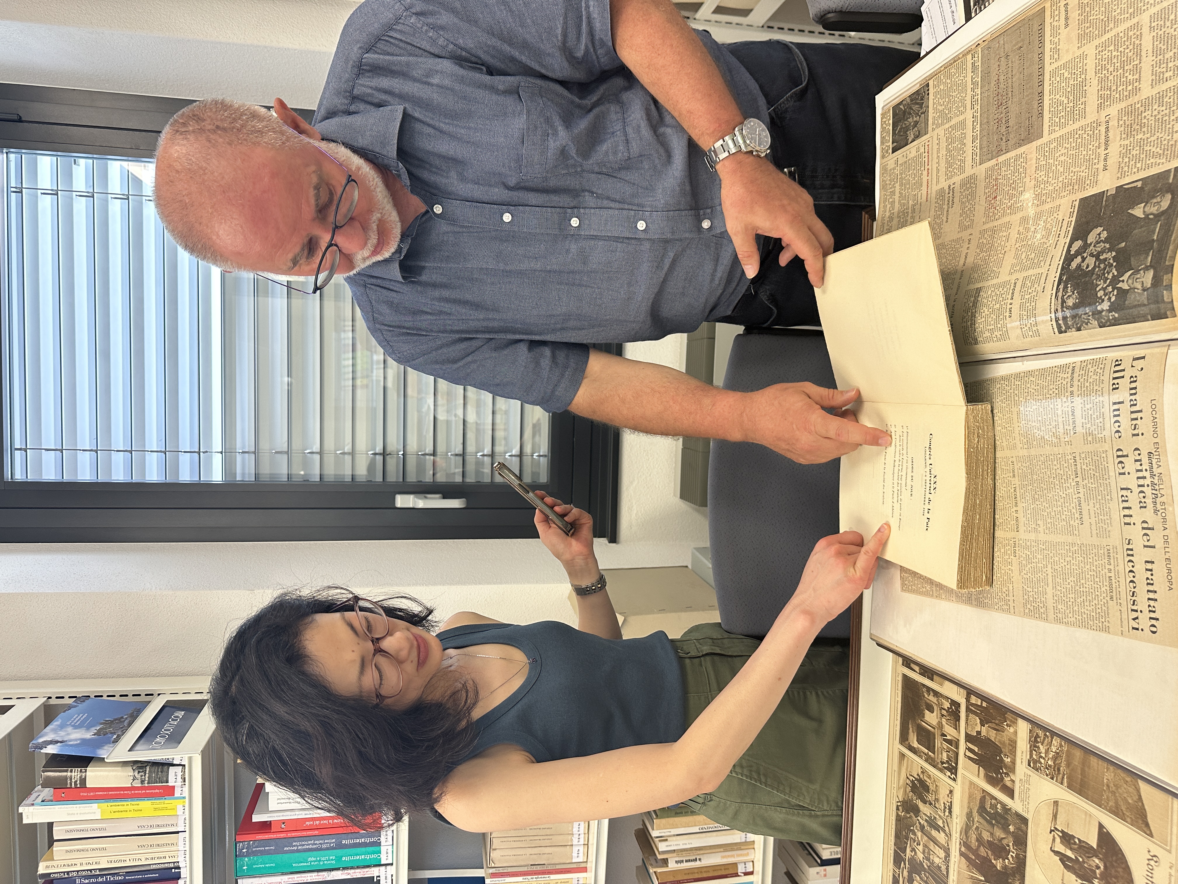 Locarno City Archives, Rodolfo Huber, Locarno Pact centenary