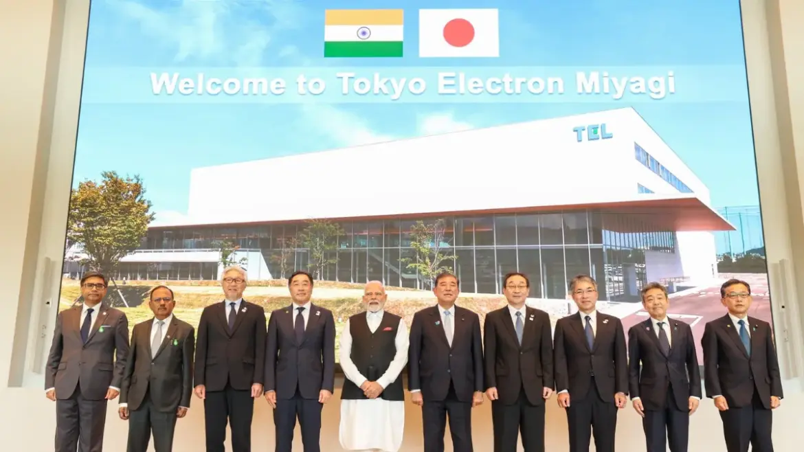 At Tokyo Electron Factory visit, Modi underscores semiconductor sector key area of India-Japan cooperation At Tokyo Electron Factory visit, Modi underscores semiconductor sector key area of India-Japan cooperation