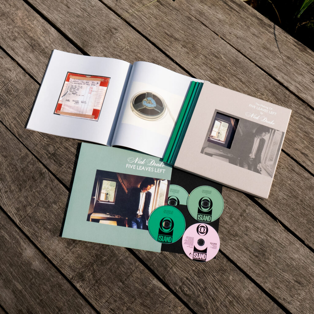 Nick Drake's Making of Five Leaves Left (box contents)