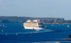 Ovation of the Seas in Sydney Harbour