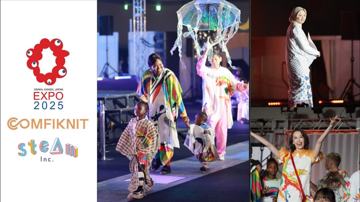 Hong Kong Fabric Innovator Comfiknit Supports The Unified Diversity Fashion Show SOROYURU In Osaka・Kansai Expo Hong Kong Fabric Innovator Comfiknit Supports The Unified Diversity Fashion Show SOROYURU In Osaka・Kansai Expo