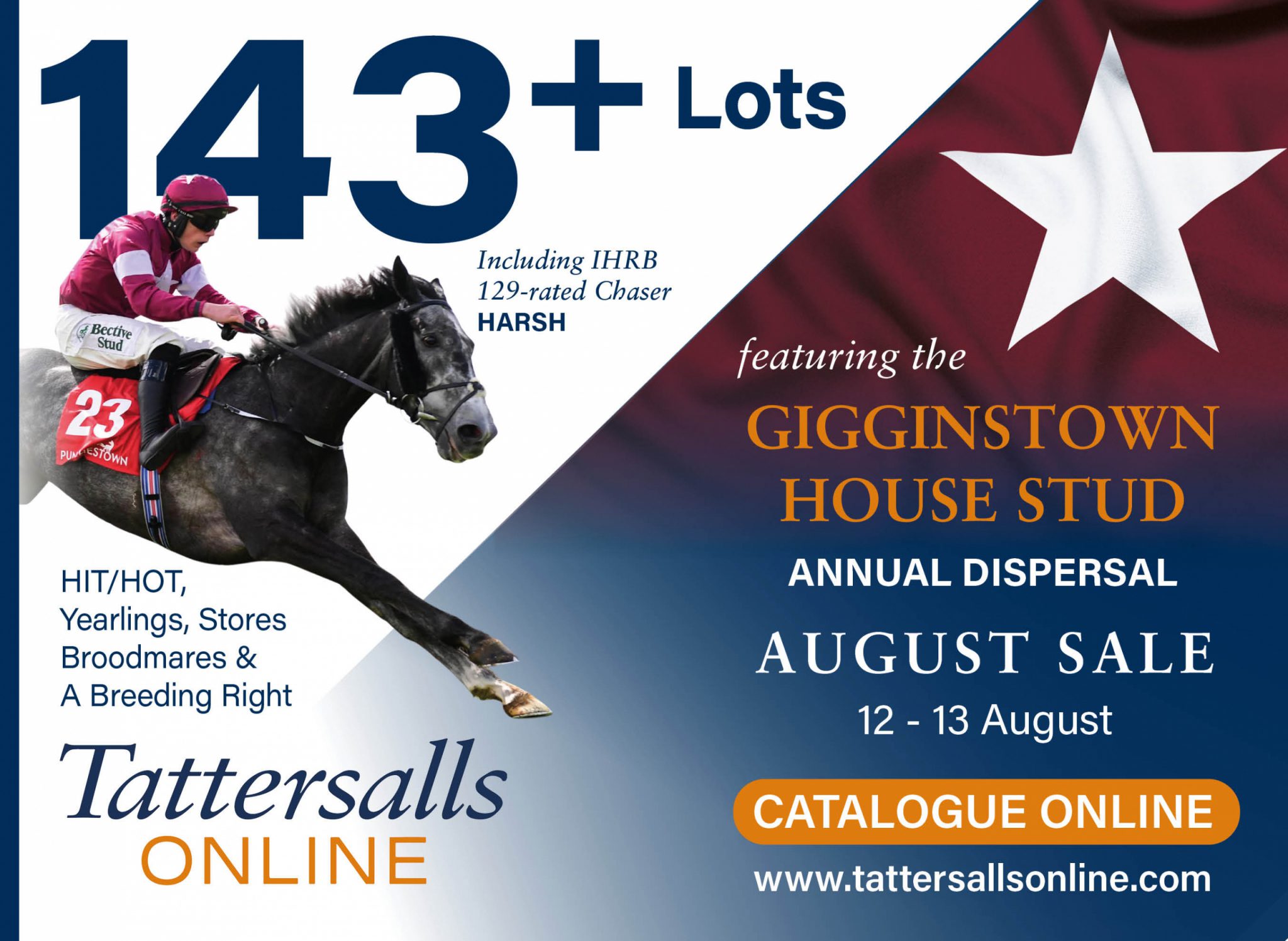 Tattersalls Online 8-8-25