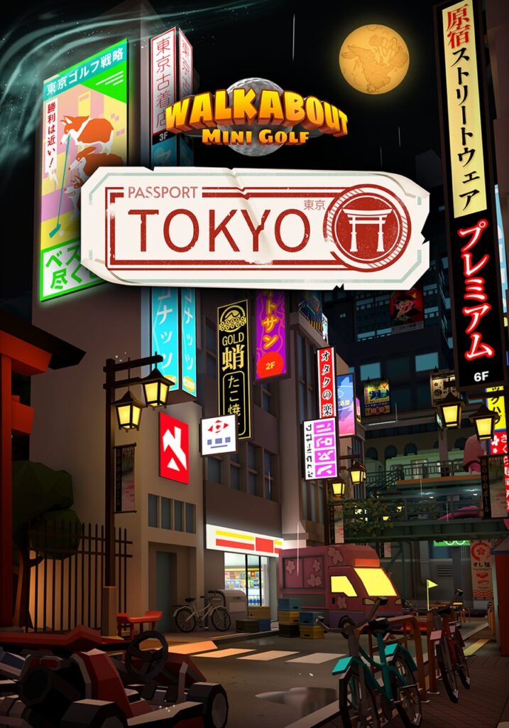 Mighty Coconut reveals Walkabout Mini Golf - Passport: Tokyo