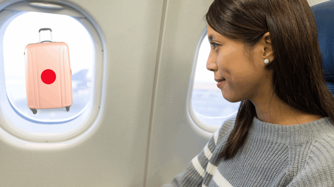 Don’t Abandon Your Broken Suitcase in Japan – Do This Instead Woman leaving her suitcase in Japan