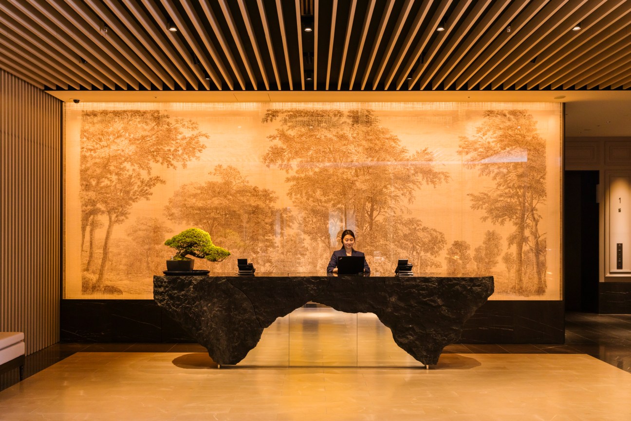 reception desk