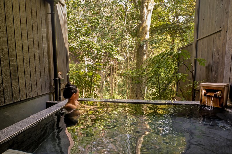 A  Japanese Onsen for one.