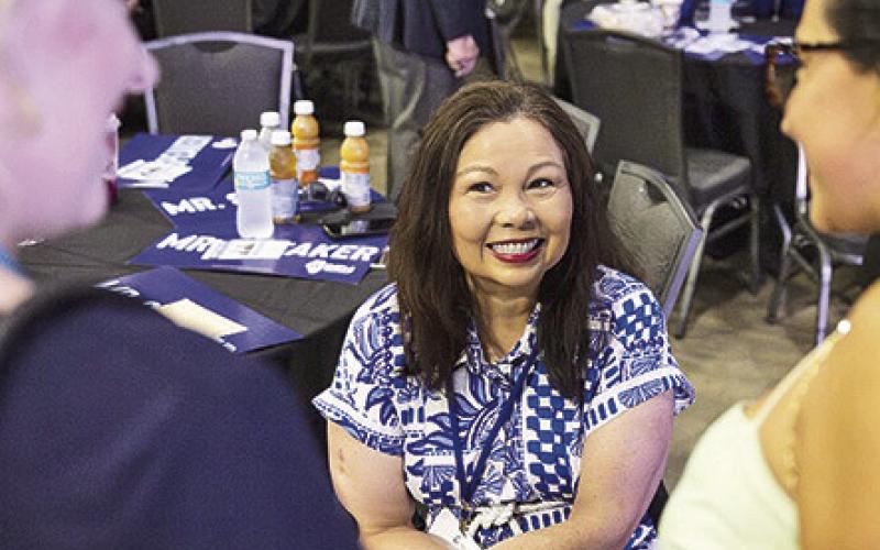 U.S. Sen. Tammy Duckworth landed in Japan Wednesday on a mission to boost business with Illinois there. Ashlee Rezin/Sun-Times