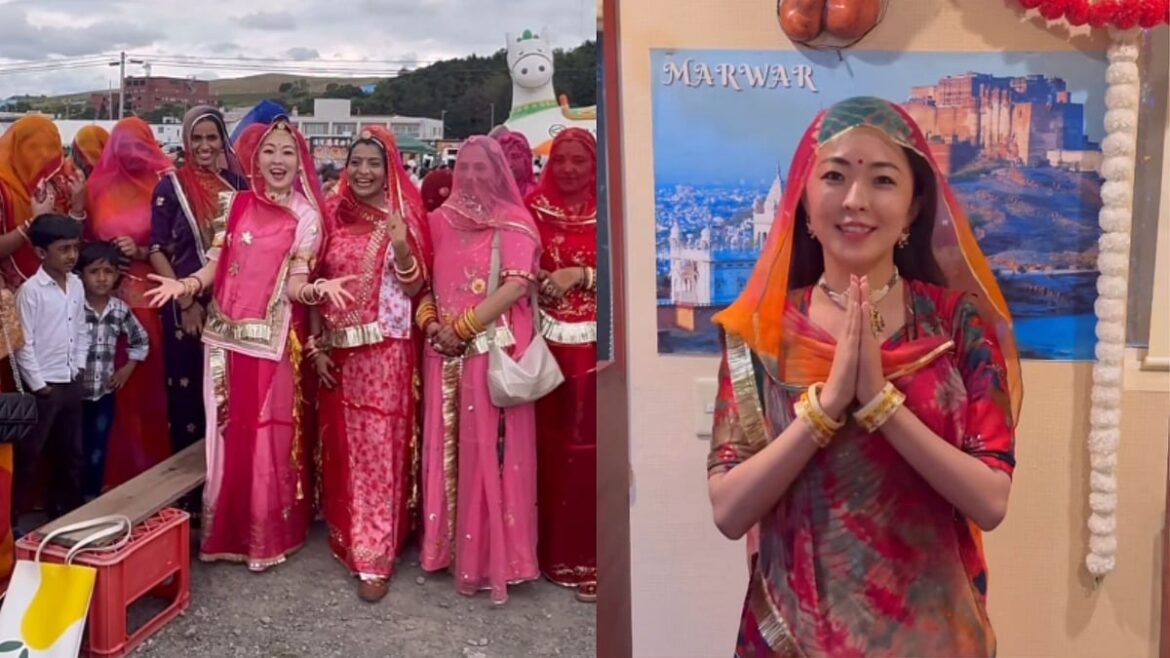 Influencer Seen Performing ‘Ghoomar’ In Traditional Attire article-image