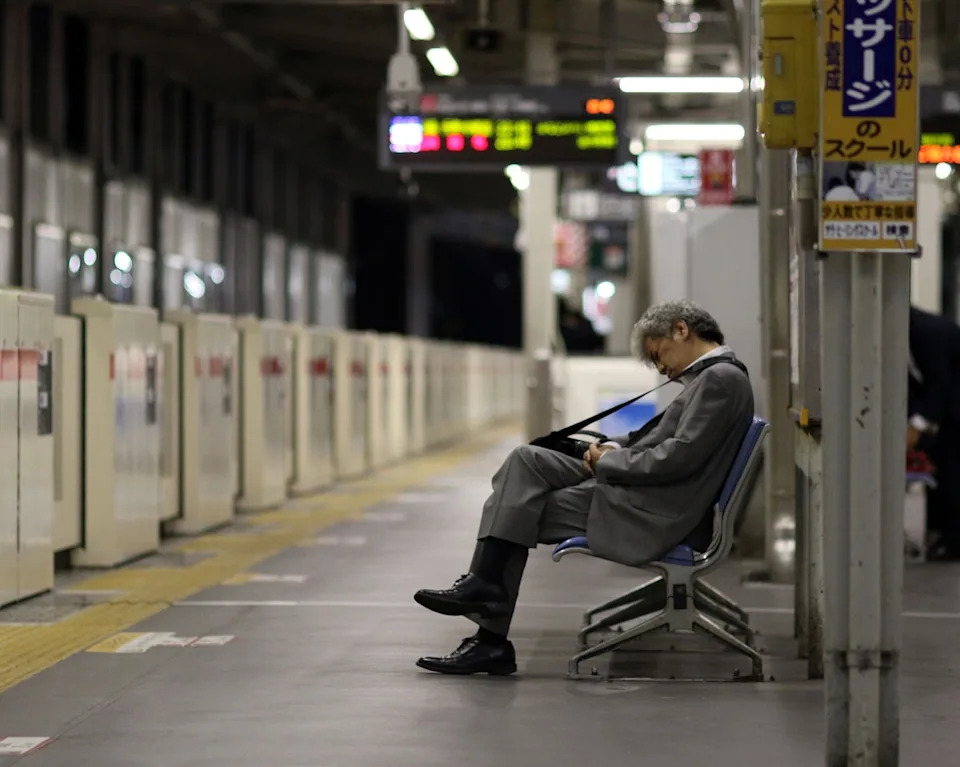 File. Japan’s ageing population means its workforce is expected to shrink by at least a quarter by 2050 (Getty)