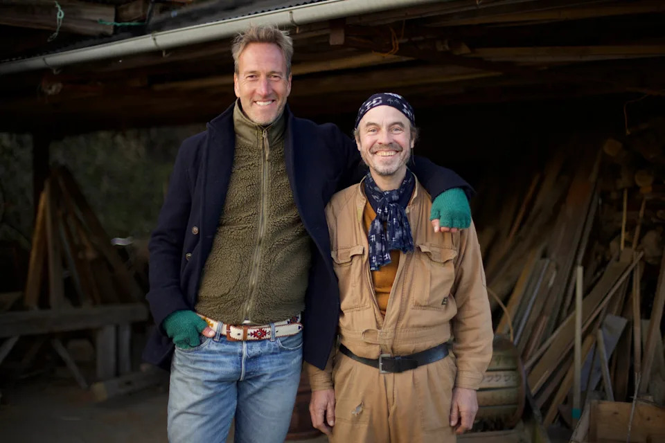 Ben Fogle and Rupert built a close bond. (Channel 5)