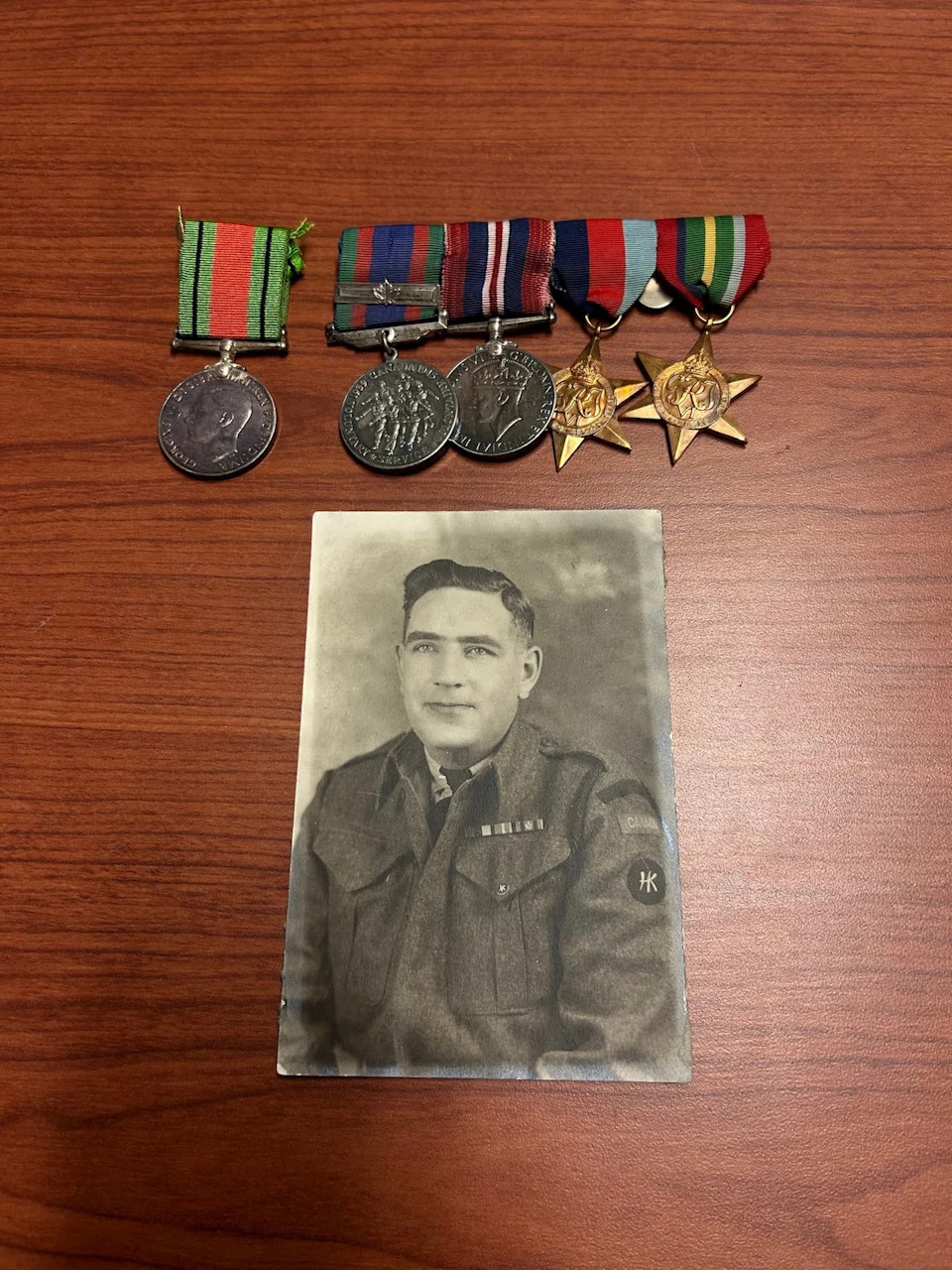 Joseph Frenette, pictured here, served with the Royal Rifles of Canada during the second World War and was captured by Japanese forces during the battle of Hong Kong.
