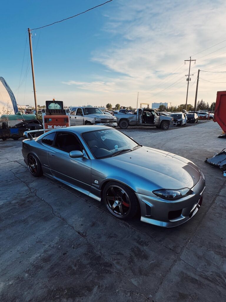 New Wheels on my Silvia  Spec R