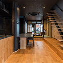 House Mokusei / atelier yoo - Interior Photography, Kitchen, Wood, Stairs, Door