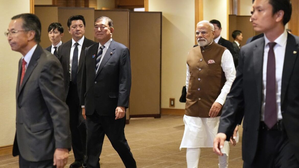 PM Modi Japan visit LIVE: Japan’s excellence, India’s scale can partner to create Viksit Bharat, says PM Modi PM Modi Japan visit LIVE: Japan’s excellence, India’s scale can partner to create Viksit Bharat, says PM Modi