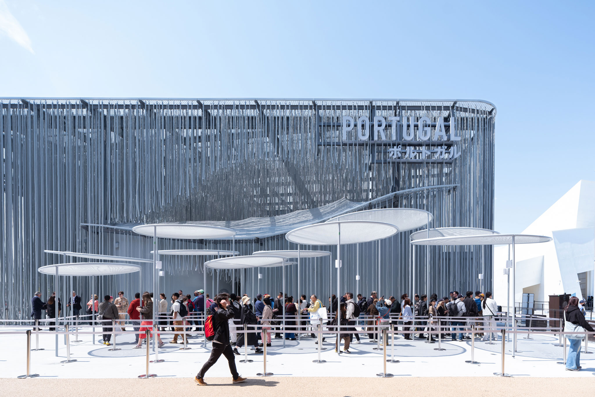 Portugal Pavilion at Expo Osaka 2025 by Kengo Kuma. Photograph by Arch Exist.