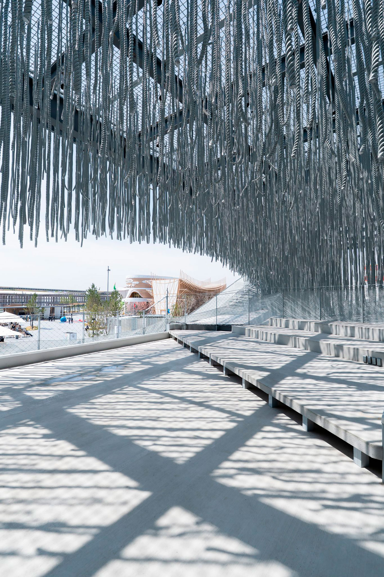 Portugal Pavilion at Expo Osaka 2025 by Kengo Kuma. Photograph courtesy by Kengo Kuma.