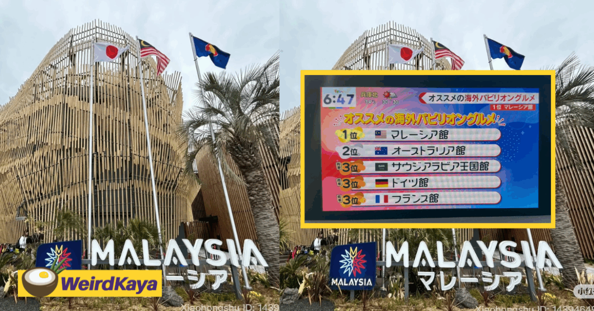 M’sia’s Food Ranked No.1 Most Delicious Food At Osaka Expo 2025 M'sia's Food Ranked No.1 Most Delicious Food At Osaka Expo 2025