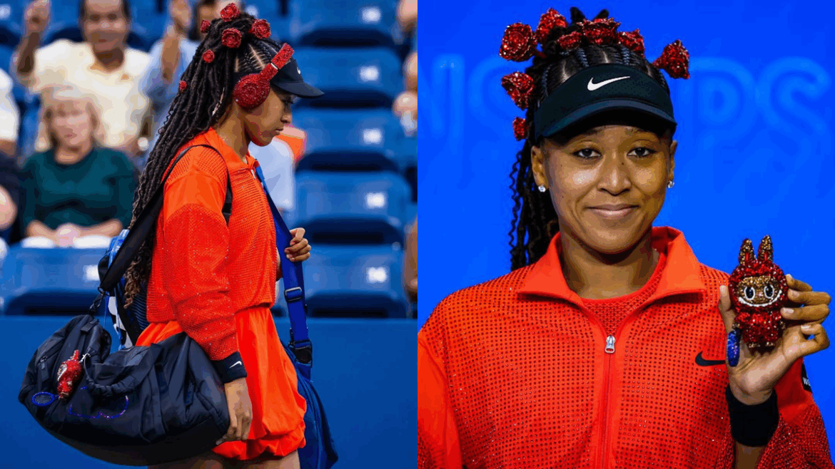 Naomi Osaka Brings Bling to the US Open Naomi Osaka Brings Bling to the US Open