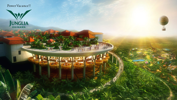 JUNGGLIA OKINAWA's Infinity Terrace (Photo by Japan Entertainment)