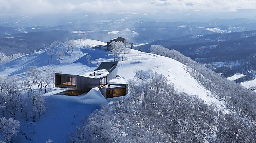 NOT A HOTEL starts sales for mountaintop villa by snøhetta at japanese ski resort