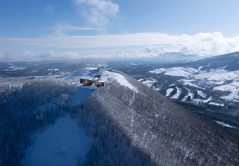 NOT A HOTEL starts sales for mountaintop villa by snøhetta at japanese ski resort