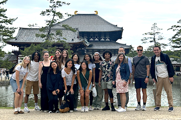 Students in Seaver College's Japan Perspectives program