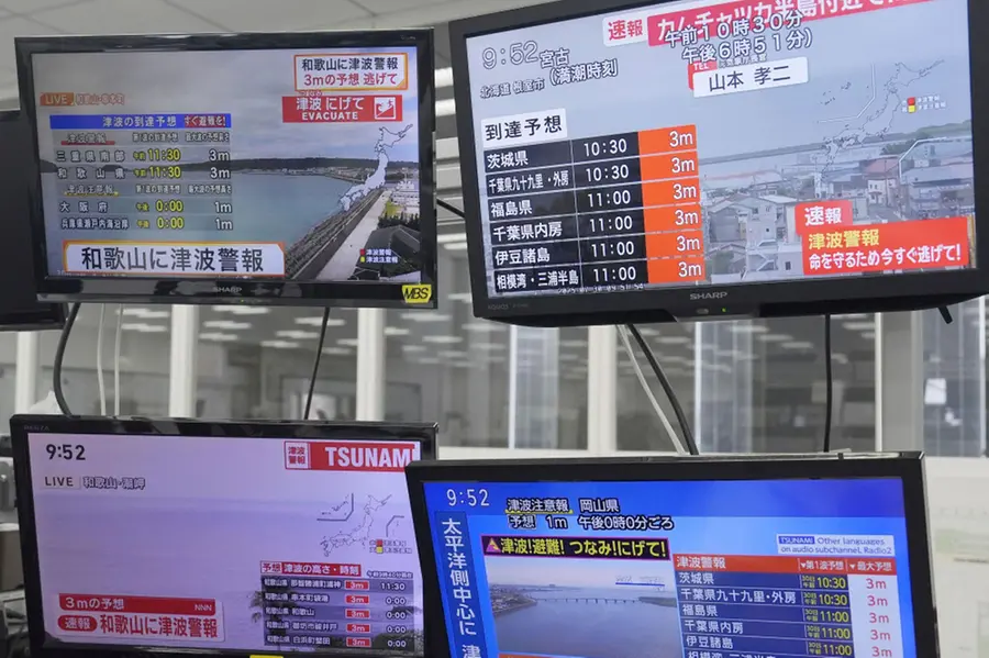 Tsunami hits Japan's Hokkaido, Russia's Kuril islands after 8.8 quake; injuries reported