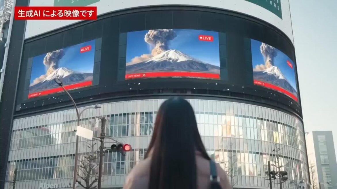 Japan uses AI-generated eruption of Mount Fuji to prepare Tokyo for worst-case scenario Japan uses AI-generated eruption of Mount Fuji to prepare Tokyo for worst-case scenario
